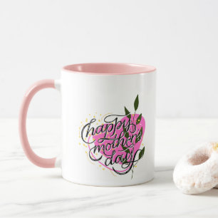 Caneca Dia de as mães Feliz