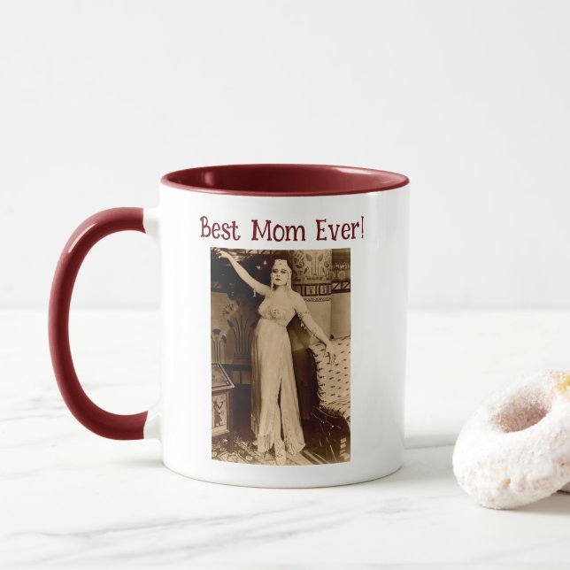 Caneca Dia de as mães Hilarious Cleopatra (Com Donut)