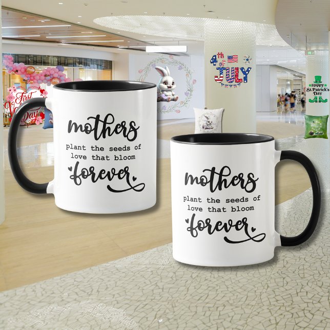Caneca Dia de as mães "Jardim do Amor" Mug (Criador carregado)