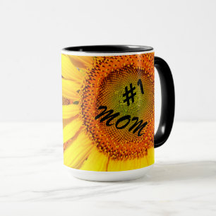 Caneca Dia de as mães nº 1 Mãe Giraróis