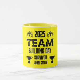 Caneca Dia de Construção da Equipe Corporativa