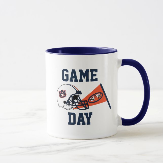 Caneca Dia de Jogo da Universidade de Auburn (Direita)