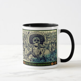 Caneca Dia De Los Muertos Mug