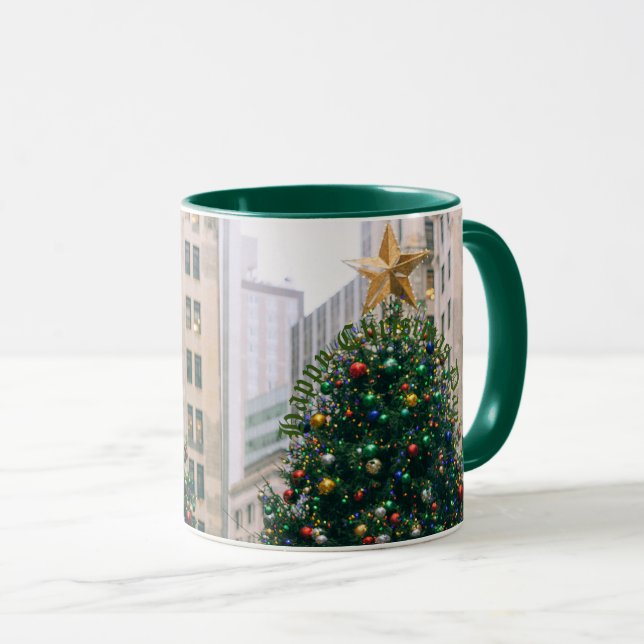 Caneca Dia de Natal (Frente Esquerda)