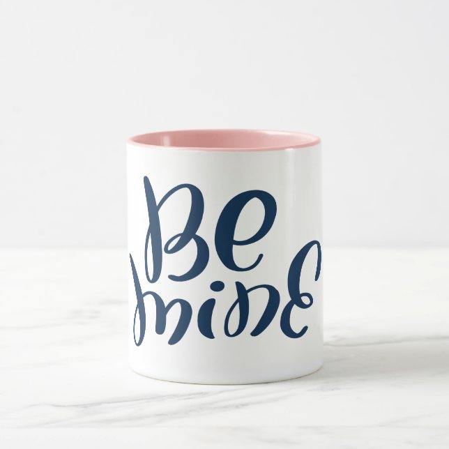 Caneca Dia de os namorados a ser meu (Centro)