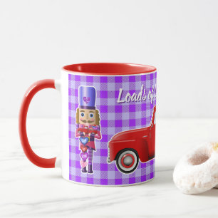 Caneca Dia de os namorados Nutcracker com Little Red Truc