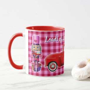 Caneca Dia de os namorados Nutcracker com Little Red Truc