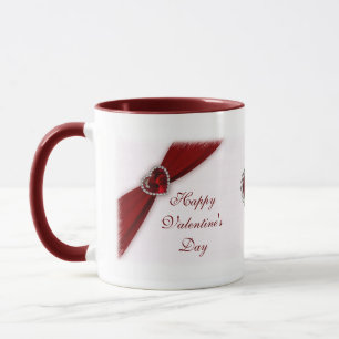 Caneca Dia de os namorados Ruby Red Mug