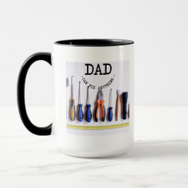 Caneca Dia de os pais Café Mug