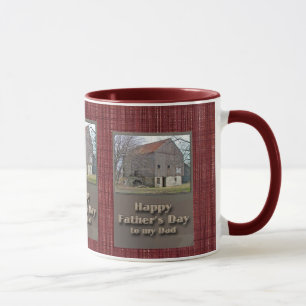 Caneca dia de os pais Old Pennsylvania Bank Barn