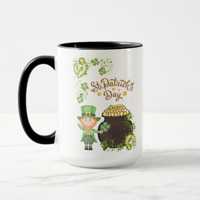 CANECA DIA DE SÃO PATRÍCIO  (Esquerda)