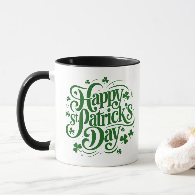 Caneca Dia de São Patrício (Com Donut)