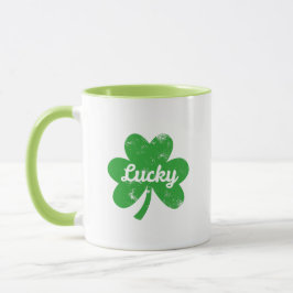 Caneca Dia de São Patrício à Prova de Beliscões