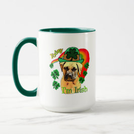 Caneca Dia de São Patrício Bullmastiff