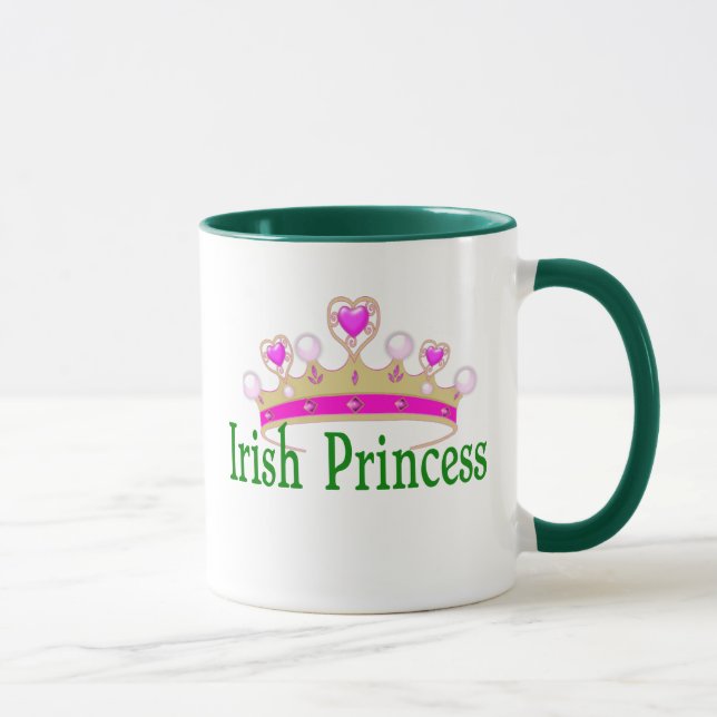 Caneca Dia de São Patrício Café Mug Irish Princess (Direita)