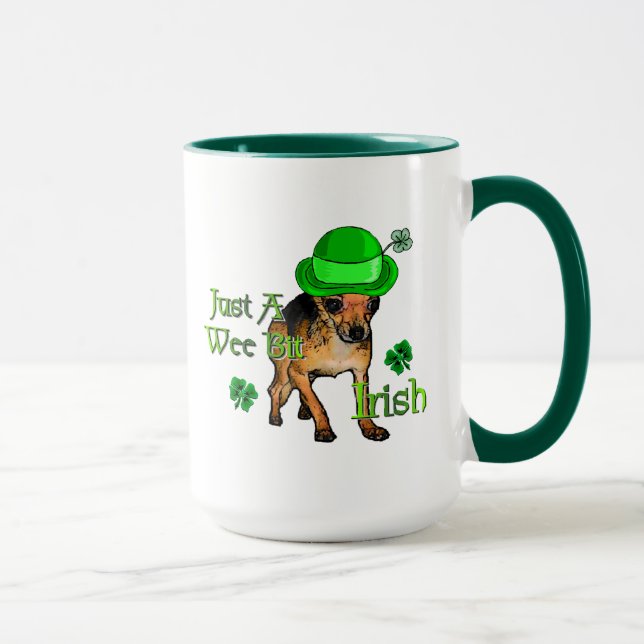 Caneca Dia de São Patrício Chihuahua (Direita)