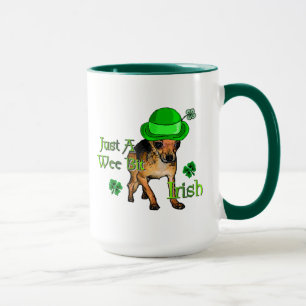 Caneca Dia de São Patrício da chihuahua