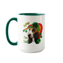 Dia de São Patrício de Hound Basset