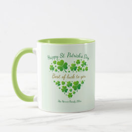 Caneca Dia de São Patrício Recordação do Trevo I Melhor S