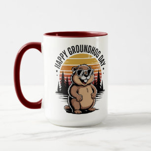Caneca Dia do Tatu Legal Fevereiro Divertido