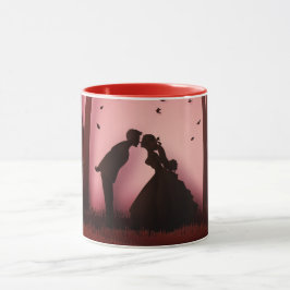 Caneca Dia dos Namorados verdadeiro amor casamento final