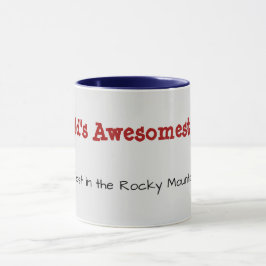 Caneca Dia dos Pais Engraçados | Pai Awesomest do mundo |