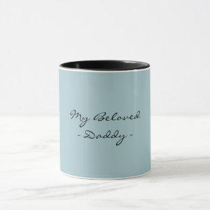 Caneca Dia dos Pais,Meu Querido Papai,Moderno , Simples E