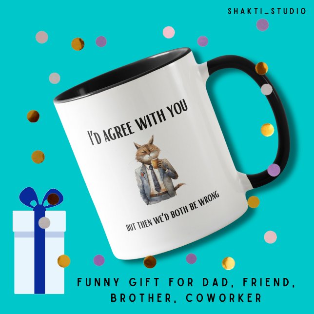Caneca Dia dos pais pai sarcástico amigo colega de trabal (Criador carregado)