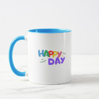 Caneca "Dia Feliz" para Crianças