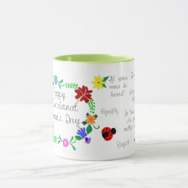 Caneca Dia Internacional da Mulher 2021
