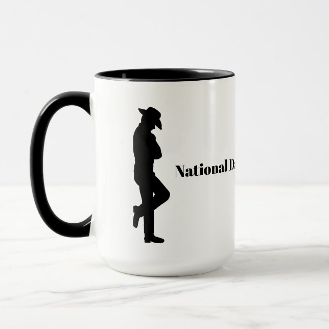 Caneca Dia Nacional do Cowboy Mug (Esquerda)