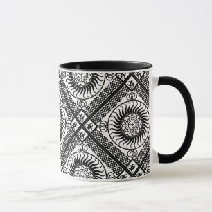 Caneca Diagonal do ornamento Celta