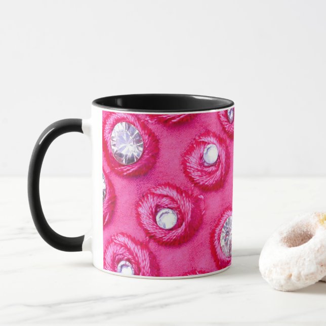 Caneca Diamantes (Com Donut)