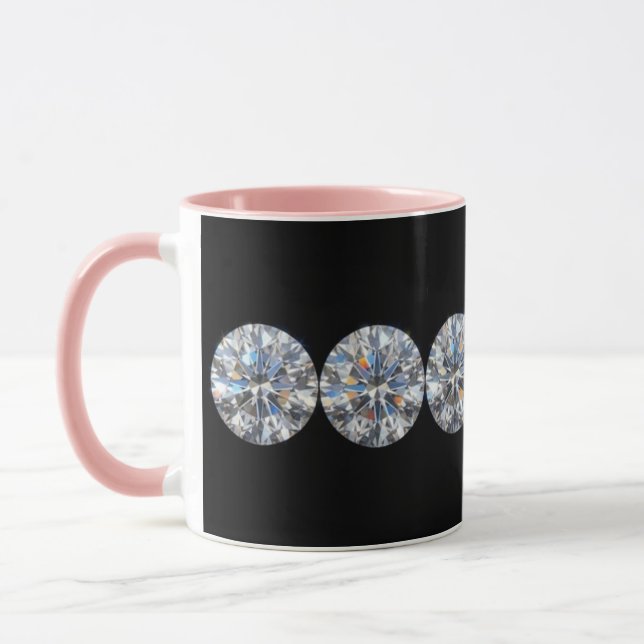 Caneca Diamantes (Esquerda)