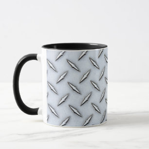 Caneca Diamond Plate Steel