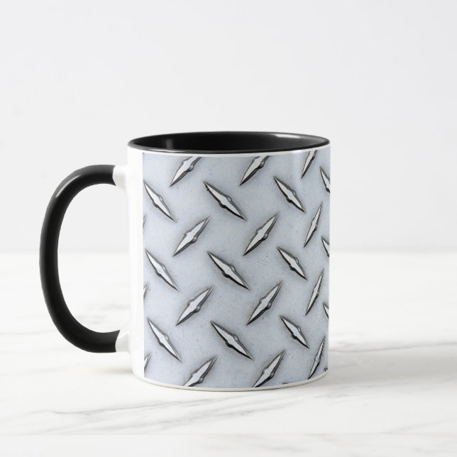 Caneca Diamond Plate Steel (Esquerda)