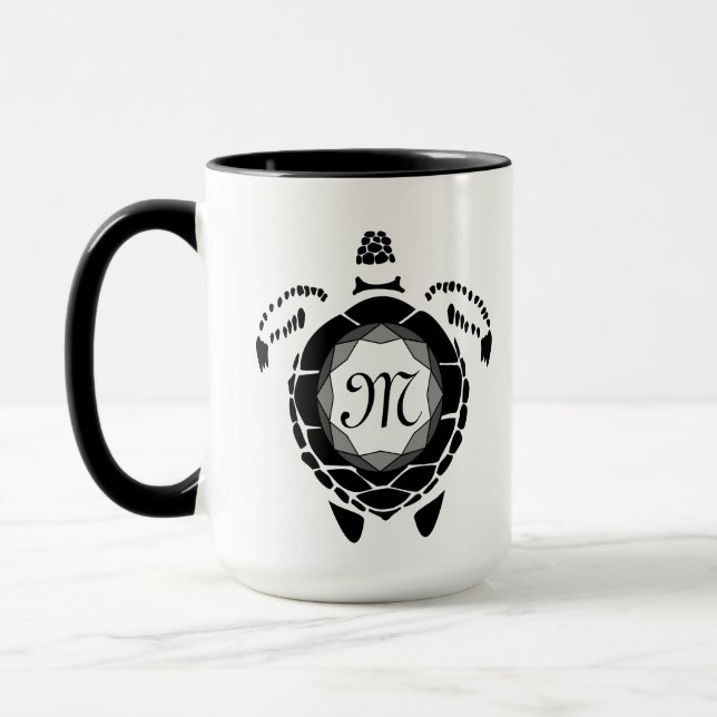 Caneca Diamond Turtle Shelback Monograma (Esquerda)