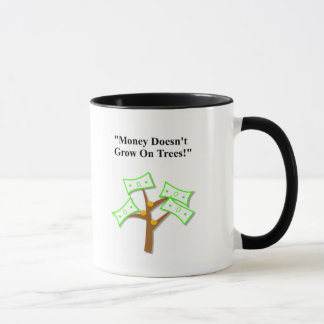 Caneca diária nas árvores de Dadisms o "dinheiro