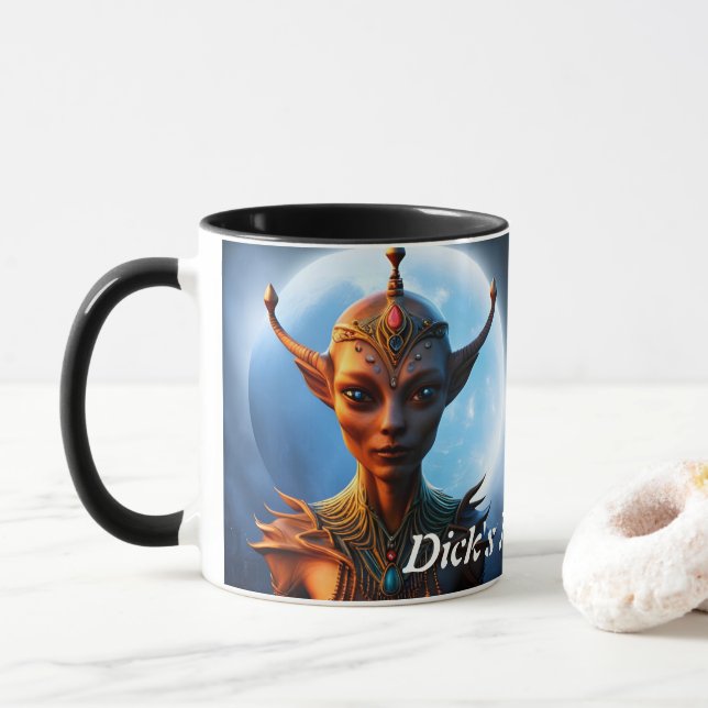 Caneca Dick's Morning Tea Personalizável (Com Donut)
