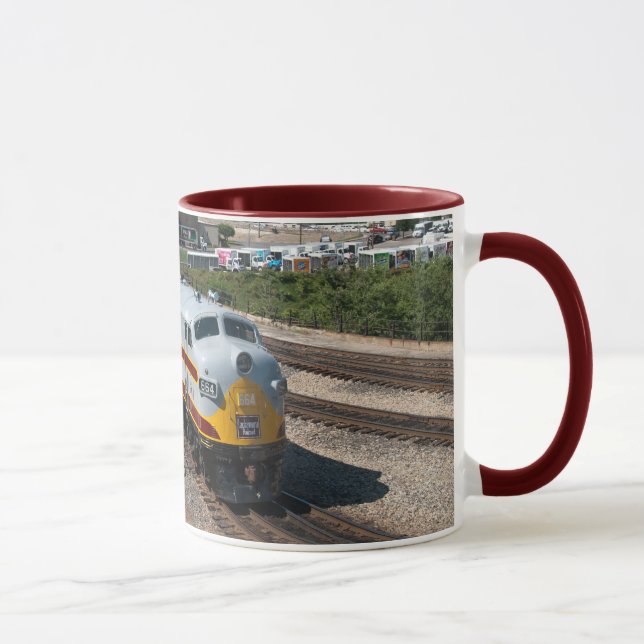 Caneca - diesel do F3 de Lackawanna (Direita)