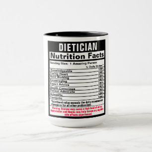 Caneca Dietician Funny Gift Mug