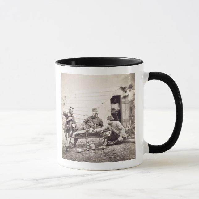 Caneca Dificuldades no acampamento (coronel Lowe e nos (Direita)