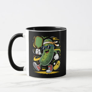 Caneca Dill Pickle Jogando Pickleball