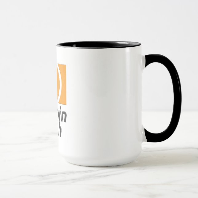 Caneca Dinheiro de Bitcoin (Direita)