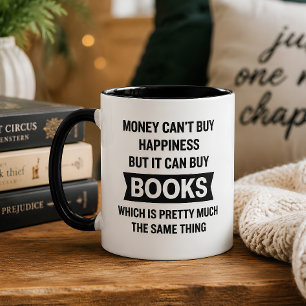 Caneca Dinheiro Engraçado Não Compra Felicidade Comprar L