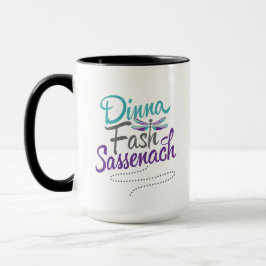 Caneca Dinna Fash Sassenach com Dragonfly Mug