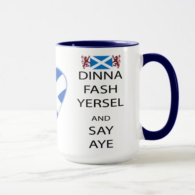 Caneca Dinna Fash Yersel Diz Sim Mug (Direita)