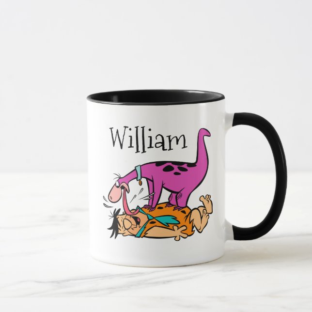 Caneca Dino Licking Fred Flintstone (Direita)