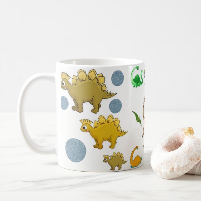 caneca dinossauro (Com Donut)