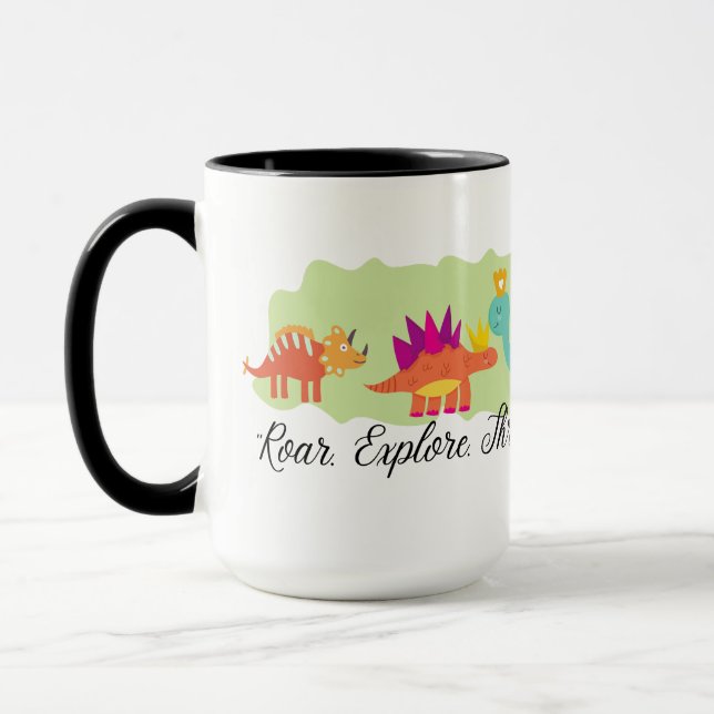Caneca Dinossauro (Esquerda)